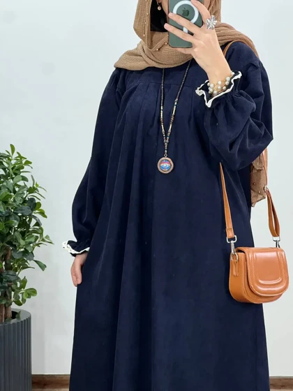 پیراهن مانتویی پاییزه رایلی