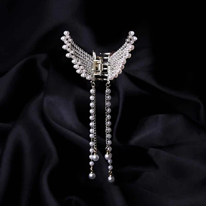 کلیپس مو زنانه مدل فرشته آویزدار