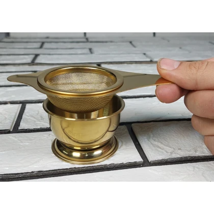 صافی چای به همراه پایه در دو رنگ/ BA624_BA625