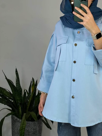 مانتو کتان کاغذی پندار