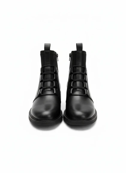 نیم بوت زنانه رزمری مدل Rosse merry Flat Ankle Boots SH6103