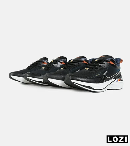 کفش کتانی مردانه و زنانه مشکی سرمه ای نایک NIKE PEGASUS target مدل 7190