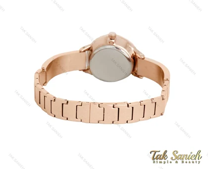 ساعت داتیس رزگلد بند نگین سواروسکی زنانه Datis-3751-L
