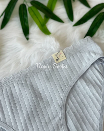 شورت لبه گیپور خرسی (مناسب سایز 38 - 40)XL