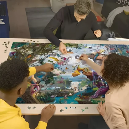 پازل 4000 تکه Ravensburger راونزبرگر مدل 12000812 طرح Tropical Dragons