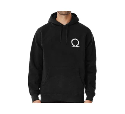 هودی God Of War طرح لوگوی مینیمال کد 89762