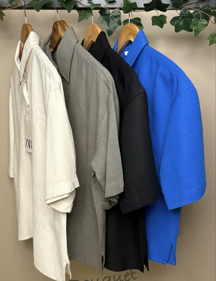 شومیز زارا آبی