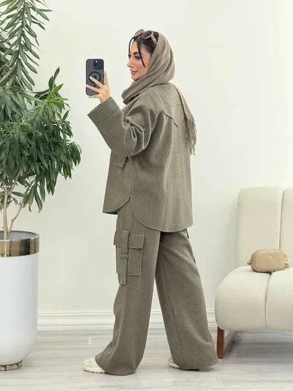 ست روناک جیب پاکتی برش‌دار
