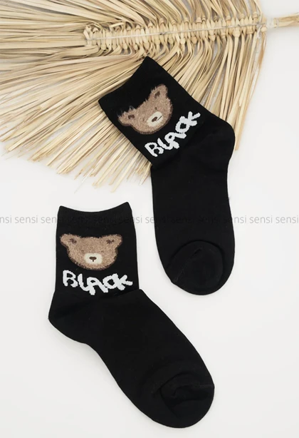 جوراب نیم ساق خرسی کد1004991