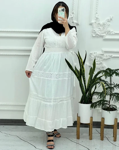ساحلی سلن بلند تافته نخ هندی 2424