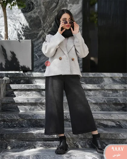 کت فوتر دو دکمه 9887