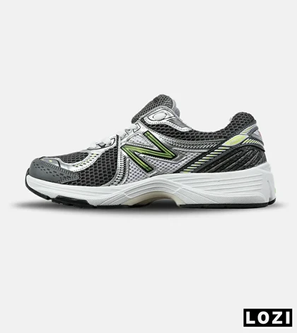 کفش کتانی مردانه و زنانه طوسی سبز New Balance 860 V.02 مدل 7529