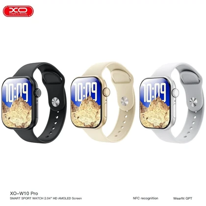 ساعت هوشمند ایکس او XO مدل W10 Pro با نمایشگر AMOLED