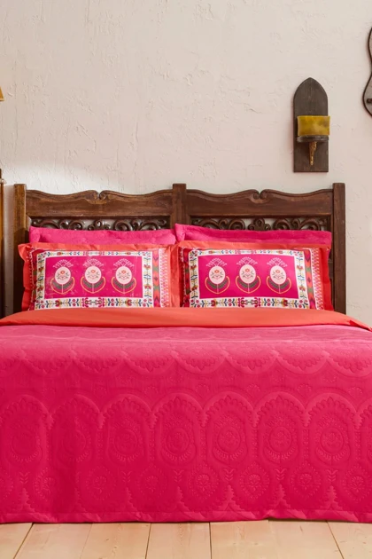 سرویس روتختی دو نفره Karaca Home مدل Nayela پنبه