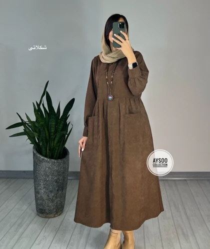 پیراهن مانتویی گیتا 3