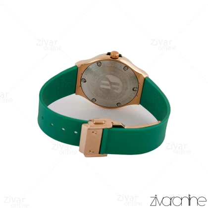 ساعت هابلوت زنانه کلاسیک فیوژن رزگلد صفحه سبز 105190