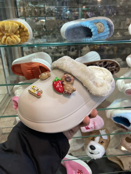 اسلیپر حوله ای زنانه مدل کریسمس