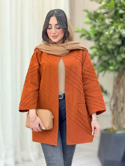 مانتو برش‌دار بغل چاک