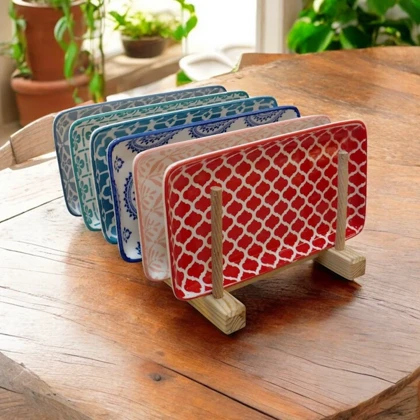 رولت خوری دنی هوم طرح دار متوسط / BA44