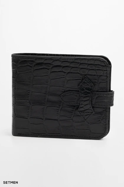 کیف پول چرم پوست ماری ست من