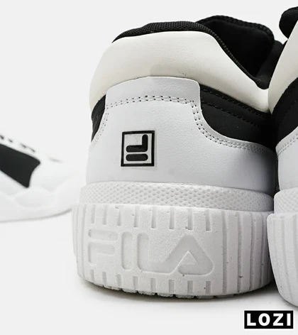 کفش کتانی مردانه کرم مشکی FILA مدل 5380