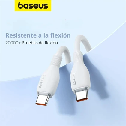 کابل دوسر تایپ‌سی 100 وات 5 آمپر 2 متری بیسوس P10355702111-B2