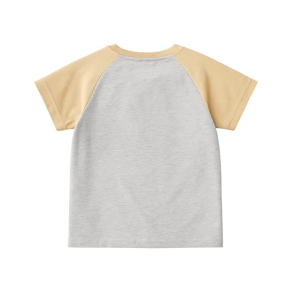 ست تیشرت آستین کوتاه و شلوارک راحتی پسرانه مدل PJ1400