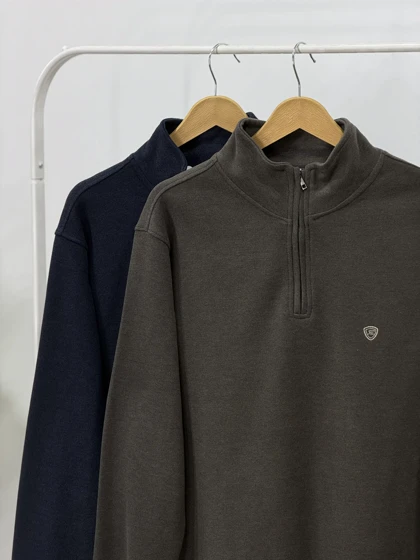 پلیور دورس مردانه جلو زیپ پیمان 2