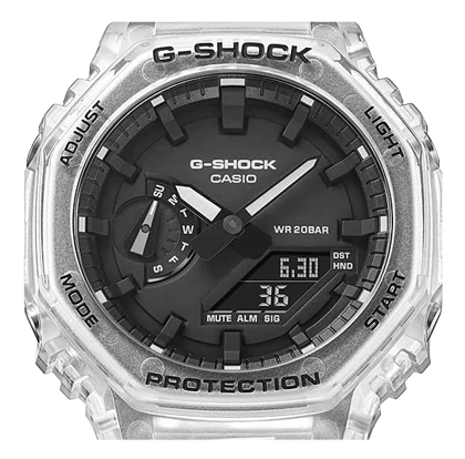 ساعت مچی کاسیو جی شاک Casio G-Shock مدل GA-2100SKE-7ADR سری Skeleton
