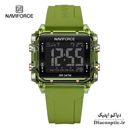ساعت مچی زنانه دیجیتالی برند نیوی فورس مدل DO-NAVIFORCE 7101