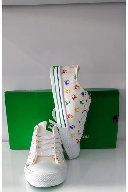 کتانی زنانه اورجینال بنتون benetton