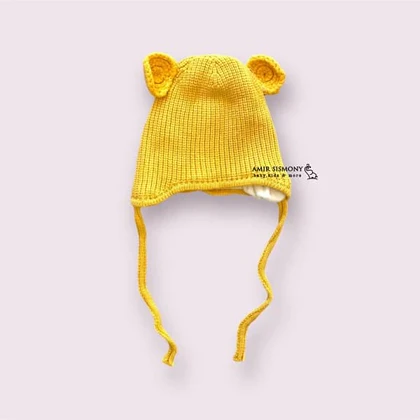 کلاه نوزادی زمستانی دو گوش