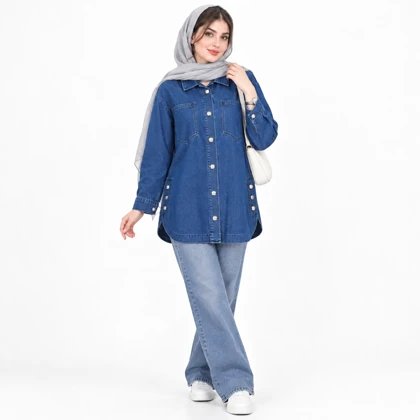 کت جین زنانه اسپرت آمیسا