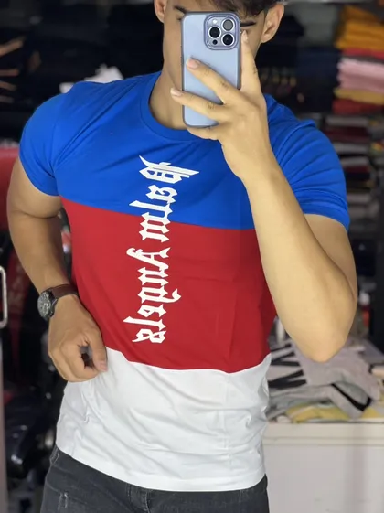 تیشرت ترکیبی طرح Palm angels
