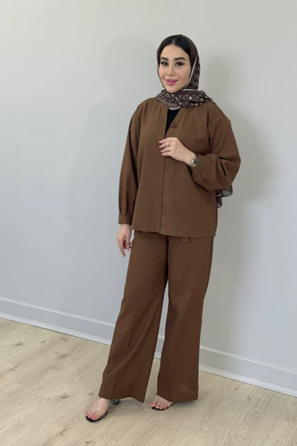 ست لینن تک دکمه
