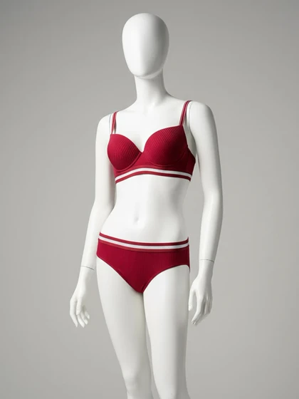 ست شورت و سوتین کبریتی فنردار پوش آپ دار اسپورت