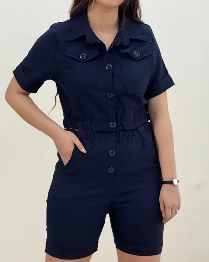 ست کراپ و شلوارک لسا