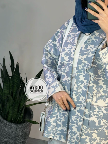 مانتو کتی ژاکارد