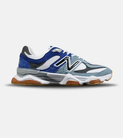 کفش نیوبالانس بزرگ پا آبی سفید NEW BALANCE 9060 مدل 8501