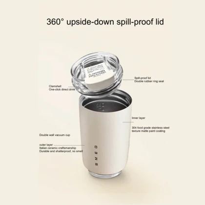 ماگ مسافرتی برند SMEG مدل 648 گنجایش 0.240 لیتر