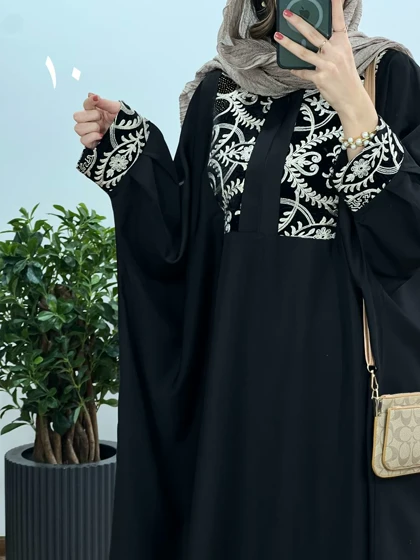 عبای بلند سوزندوزی اسرا 6