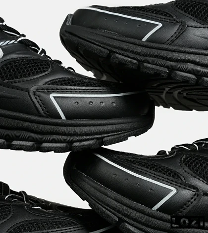 کفش کتانی بزرگ پا مشکی سفید DIESEL S-SERENDIPITY SPORT مدل 6923