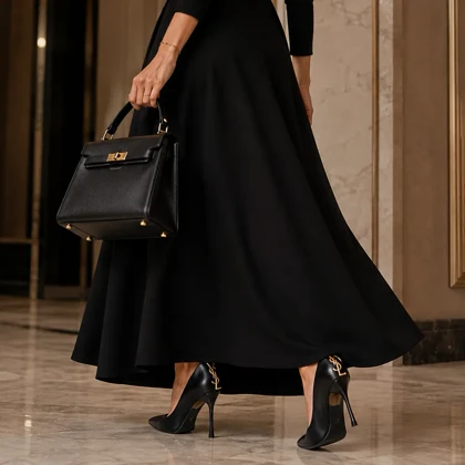 پاشنه‌بلند YSL مشکی کد B6627