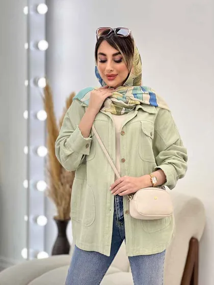 مانتو چهار جیب مهلا