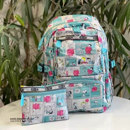 کوله مدرسه فانتزی چاپی برند BROSPORT