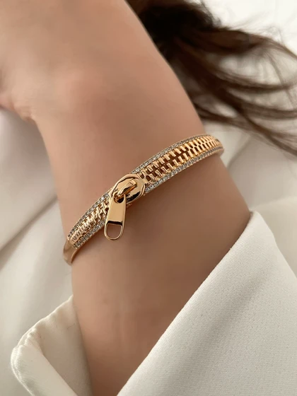 گوشواره،بنگل،انگشتر زیپ ژوپینگ