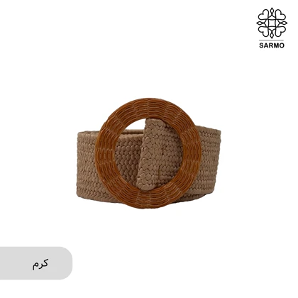 کمربند 4 سانت حصیری کد016