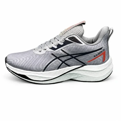 کفش کتانی زنانه زیره بست مدل اسیکس طوسی مشکی ASICS