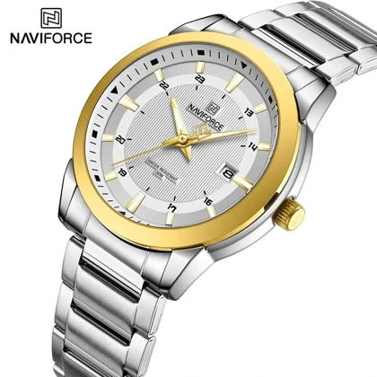 ساعت ناوی فورس اورجینال مردانه NAVIFORCE NF-8029 S G W