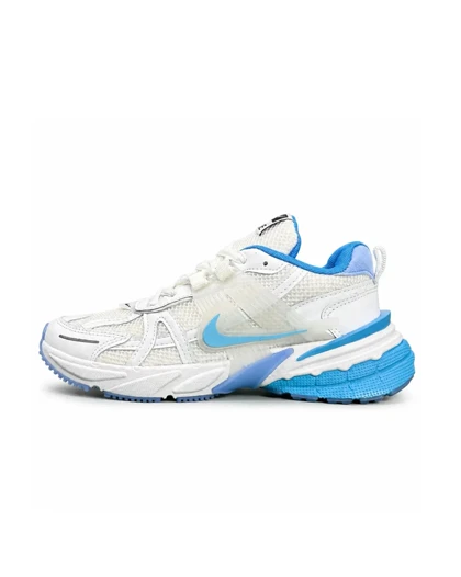 کفش کتانی زنانه نایکی v2k سفید آبی Nike V2k